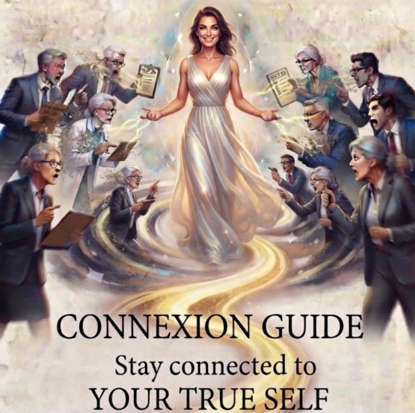 Connection GUIDE: Stay connected to your TRUE SELF + 90 - Day Journal